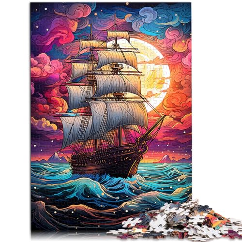 Puzzle 1000 Teile für Erwachsene Fantasy Piratenschiff Puzzle Lernspiele Lernspiel für Geburtstag, Weihnachten 10,27 Zoll x 14,96 Zoll Puzzle 1000 Teile für Erwachsene Fantasy Piratenschiff Puzzle Lernspiele Lernspiel für Geburtstag, Weihnachten 10,27 Zoll x 14,96 Zoll von SYUNFEI
