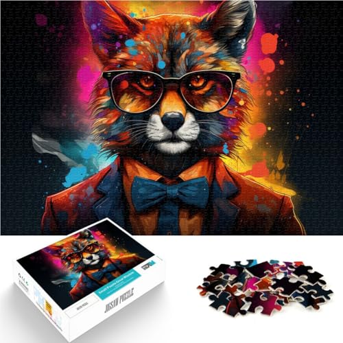 Puzzle 1000 Teile für Erwachsene, Fuchsboss, Denkspiel,50x75cm, Lernspiel für Geburtstag, Weihnachten, geeignet für Teenager ab 14 Jahren Puzzle 1000 Teile für Erwachsene, Fuchsboss, Denkspiel,50x75cm, Lernspiel für Geburtstag, Weihnachten, geeignet für Teenager ab 14 Jahren von SYUNFEI