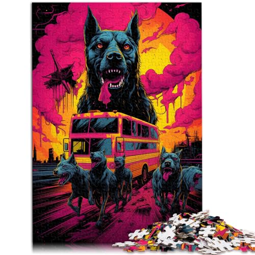 Puzzle 1000 Teile für Erwachsene, Futuristischer Soldat, Lernpuzzle, 14,96 x 20,47 Zoll, Kunstwerk für Jugendliche ab 14 Jahren von SYUNFEI
