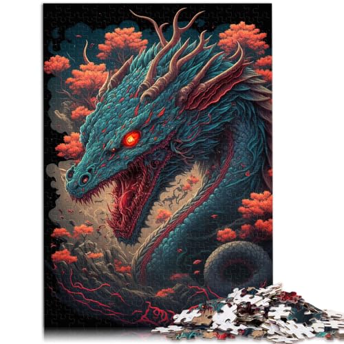 Puzzle für Erwachsene, 1000 Teile, Drachentier-Quizspiel, Herausforderung für die Gehirnintelligenz, süchtig machendes Spielzeug, 50 x 75 cm, für Teenager ab 14 Jahren Puzzle für Erwachsene, 1000 Teile, Drachentier-Quizspiel, Herausforderung für die Gehirnintelligenz, süchtig machendes Spielzeug, 50 x 75 cm, für Teenager ab 14 Jahren von SYUNFEI