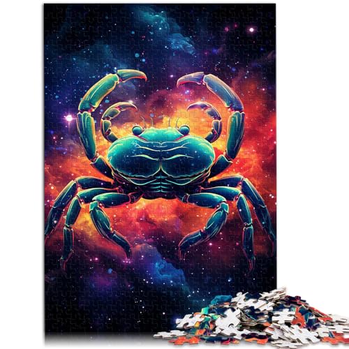 Puzzle 1000 Teile für Erwachsene, Galaxie-Krabben-Spielzeug. Helfen Sie dem Gehirn, süchtig machendes Spielzeug zu trainieren und Geduld zu fördern. 10,27 Zoll x 14,96 Zoll von SYUNFEI