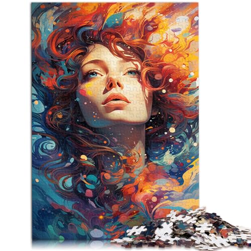 Puzzle 1000 Teile für Erwachsene, Malen, Farbe, Mädchen, Lernpuzzle, 19,7 x 29,5 Zoll, ganze Familie Puzzle 1000 Teile für Erwachsene, Malen, Farbe, Mädchen, Lernpuzzle, 19,7 x 29,5 Zoll, ganze Familie von SYUNFEI