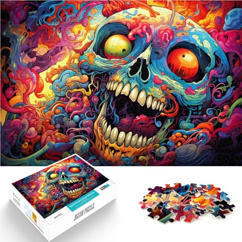 Puzzle 1000 Teile für Erwachsene, Monster-Puzzle, Wanddekoration, Stressabbau, Urlaub zu Hause, Zeit totschlagen, 26x38cm, für Teenager ab 14 Jahren von SYUNFEI