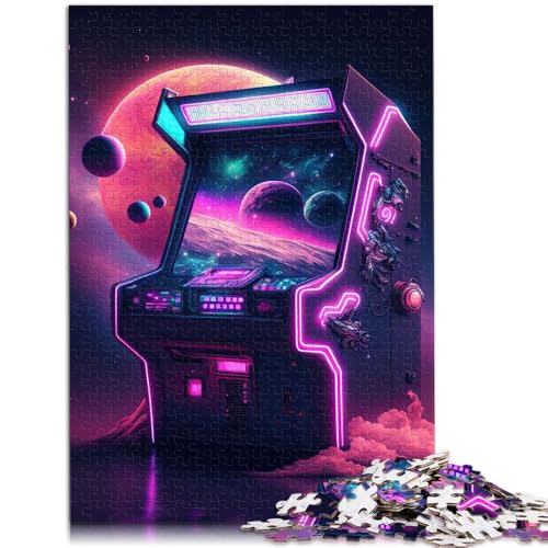 Puzzle 1000 Teile für Erwachsene, Neon-Spiel, Puzzle, praktisches Spiel, 19,7 x 29,5 Zoll, gutes Geschenk, geeignet für Jugendliche ab 14 Jahren von SYUNFEI