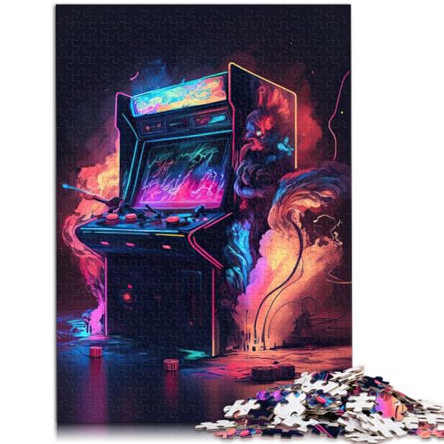 Puzzle 1000 Teile für Erwachsene, Neon-Spiel, lustige Spiele, 19,7 x 29,5 Zoll, gutes Geschenk für Teenager ab 14 Jahren Puzzle 1000 Teile für Erwachsene, Neon-Spiel, lustige Spiele, 19,7 x 29,5 Zoll, gutes Geschenk für Teenager ab 14 Jahren von SYUNFEI