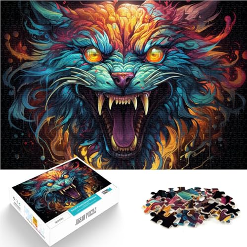 Puzzle 1000 Teile für Erwachsene, Tier, Lernpuzzle, Familienspiel, 14,96 x 20,47 Zoll, Fördert die Liebe zwischen Paaren Puzzle 1000 Teile für Erwachsene, Tier, Lernpuzzle, Familienspiel, 14,96 x 20,47 Zoll, Fördert die Liebe zwischen Paaren von SYUNFEI