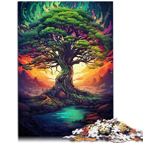 Puzzle 1000 Teile für Erwachsene, Weltenbaum, Denkspiel,50x75cm, Lernspiel für Geburtstag, Weihnachten, für Teenager ab 14 Jahren Puzzle 1000 Teile für Erwachsene, Weltenbaum, Denkspiel,50x75cm, Lernspiel für Geburtstag, Weihnachten, für Teenager ab 14 Jahren von SYUNFEI