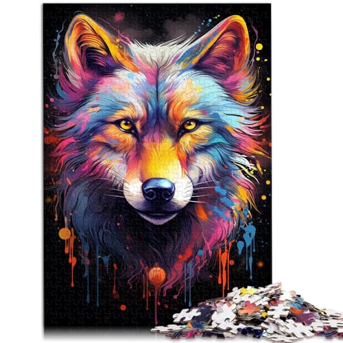 Puzzle für Erwachsene, 1000 Teile, Wolf-Puzzle – anspruchsvolles Spiel, Weihnachtswunschliste mit Weihnachtsmann,38x52cm Puzzle für Erwachsene, 1000 Teile, Wolf-Puzzle – anspruchsvolles Spiel, Weihnachtswunschliste mit Weihnachtsmann,38x52cm von SYUNFEI