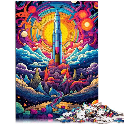 Puzzle 1000 Teile für Erwachsene, tolle Rakete,50x75cm, Weihnachts- und Geburtstagsgeschenk für Teenager ab 14 Jahren von SYUNFEI
