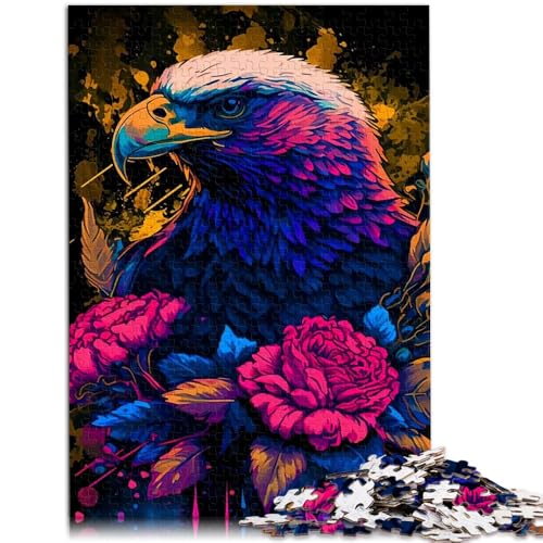 Puzzle 1000 Teile für Erwachsene Adler Interessantes Puzzle zur Stressreduzierung 10,27 Zoll x 14,96 Zoll Einzigartige Heimdekoration und Geschenke von SYUNFEI