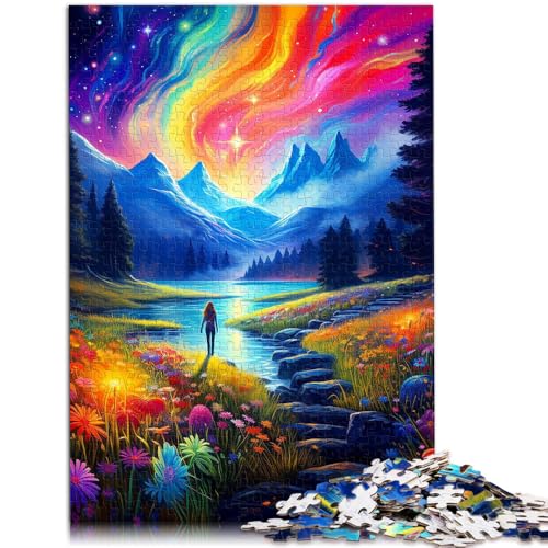 Puzzle für Erwachsene, 1000 Teile, Berge, die den Himmel berühren, anspruchsvolles Spiel, Geschenke zum Stressabbau, 50 x 75 cm, für Teenager ab 14 Jahren von SYUNFEI