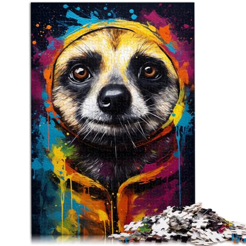 Puzzle 1000 Teile für Erwachsene Erdmännchen Buntes Lernspiel Herausforderungsspielzeug 10,27 Zoll x 14,96 Zoll Weihnachtspuzzlegeschenke Puzzle 1000 Teile für Erwachsene Erdmännchen Buntes Lernspiel Herausforderungsspielzeug 10,27 Zoll x 14,96 Zoll Weihnachtspuzzlegeschenke von SYUNFEI