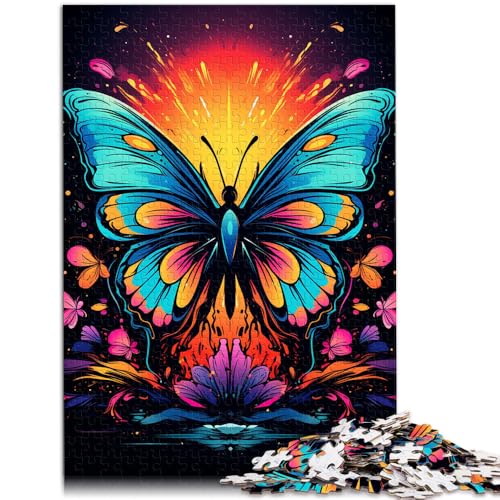 Puzzle für Erwachsene, 1000 Teile, Schmetterlingsmalerei, Lernspiele, Heimdekoration, Puzzle, 38x52cm, für 14-Jährige Puzzle für Erwachsene, 1000 Teile, Schmetterlingsmalerei, Lernspiele, Heimdekoration, Puzzle, 38x52cm, für 14-Jährige von SYUNFEI