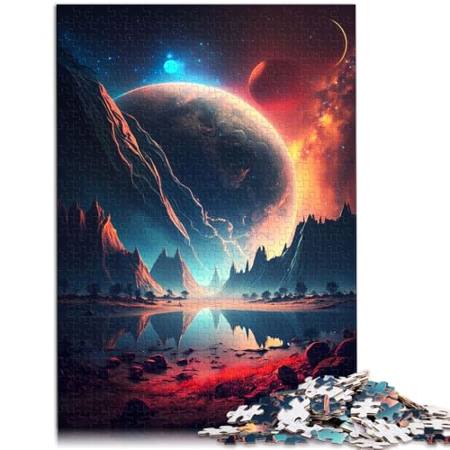 Puzzle für Erwachsene, 1000 Teile, Fantasy-Anime-Landschaft, Puzzle für Lernspiele, Herausforderungsspielzeug, 14,96 x 20,47 Zoll Puzzle für Erwachsene, 1000 Teile, Fantasy-Anime-Landschaft, Puzzle für Lernspiele, Herausforderungsspielzeug, 14,96 x 20,47 Zoll von SYUNFEI