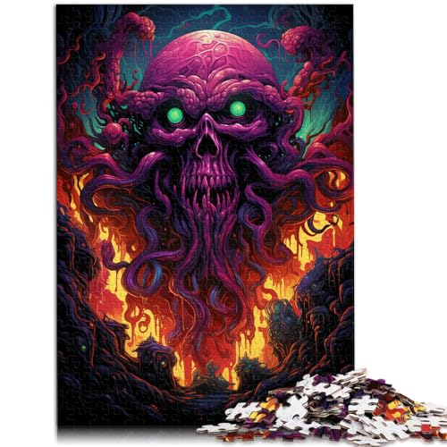 Puzzle 1000 Teile für Erwachsene Invasion of Cthulhu Puzzle Lernspiele 10,27 x 14,96 Zoll Weihnachtspuzzle Geschenke für Teenager ab 14 Jahren Puzzle 1000 Teile für Erwachsene Invasion of Cthulhu Puzzle Lernspiele 10,27 x 14,96 Zoll Weihnachtspuzzle Geschenke für Teenager ab 14 Jahren von SYUNFEI