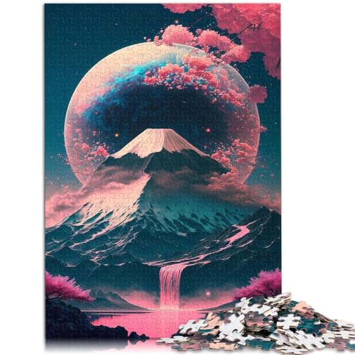 Puzzle 1000 Teile für Erwachsene Kirschblüten-Japan-Kunst Interessantes Puzzle zur Stressreduzierung 14,96 Zoll x 20,47 Zoll Herausforderndes Puzzlespiel und Familienspiel Puzzle 1000 Teile für Erwachsene Kirschblüten-Japan-Kunst Interessantes Puzzle zur Stressreduzierung 14,96 Zoll x 20,47 Zoll Herausforderndes Puzzlespiel und Familienspiel von SYUNFEI