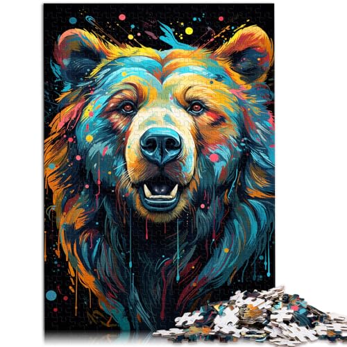 Puzzle 1000 Teile für Erwachsene Malen Farbe Sternenhimmel Bär Lernen Lernspielzeug 19,7 Zoll x 29,5 Zoll Geeignet für die Schreibtischdekoration Puzzle 1000 Teile für Erwachsene Malen Farbe Sternenhimmel Bär Lernen Lernspielzeug 19,7 Zoll x 29,5 Zoll Geeignet für die Schreibtischdekoration von SYUNFEI