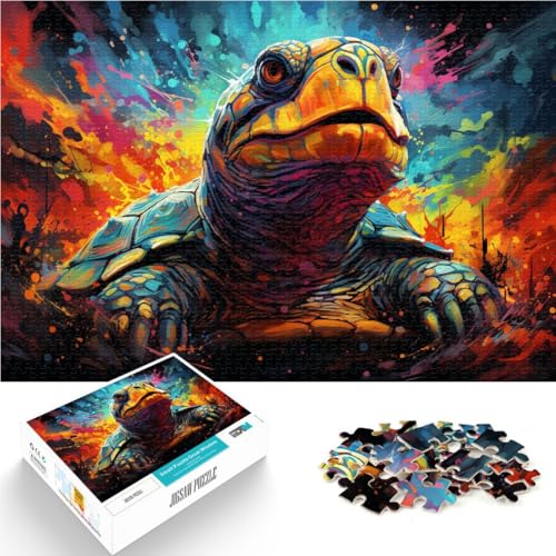 Puzzle 2000 Teile für Erwachsene, Feuerschildkröte, Lernspielzeug, 70 x 100 cm, Kunstwerk, geeignet für Jugendliche ab 14 Jahren von SYUNFEI
