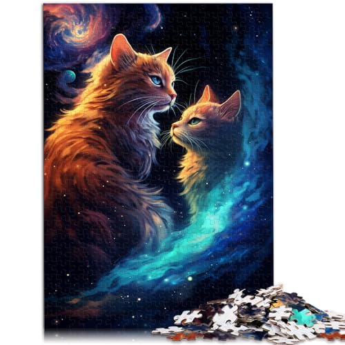 Puzzle Erwachsene, 2000 Teile, Katzen-Puzzle, anspruchsvolles Spiel, Geschenke, anspruchsvoll zu vervollständigen, Aber lustig und humorvoll, 27,56 Zoll x 39,37 Zoll, 14-Jährige von SYUNFEI