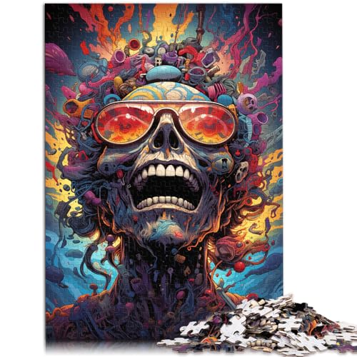 Puzzle 2000 Teile für Erwachsene, Totenkopf-Monster, Lernspielzeug, 70 x 100 cm, Heimkunst-Dekoration für Teenager ab 14 Jahren Puzzle 2000 Teile für Erwachsene, Totenkopf-Monster, Lernspielzeug, 70 x 100 cm, Heimkunst-Dekoration für Teenager ab 14 Jahren von SYUNFEI