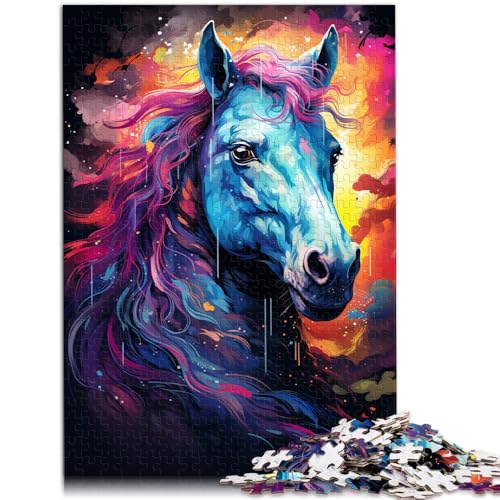 Puzzle 2000 Teile für Erwachsene, Weltraumpferd-Abenteuer, Lernpuzzle, 27,56 x 39,37 Zoll, Heimkunstdekor für Teenager ab 14 Jahren Puzzle 2000 Teile für Erwachsene, Weltraumpferd-Abenteuer, Lernpuzzle, 27,56 x 39,37 Zoll, Heimkunstdekor für Teenager ab 14 Jahren von SYUNFEI