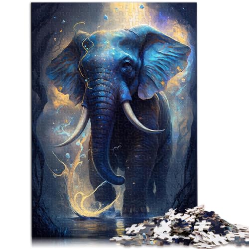 Puzzle für Erwachsene, 2000 Teile, Elefant, traumhaftes Quizspiel, ganze Familie, 70 x 100 cm, für Teenager ab 14 Jahren von SYUNFEI