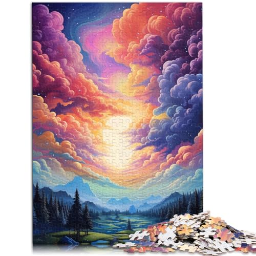 Puzzle für Erwachsene, 2000 Teile, Regenbogentraum, Spiele, Spielzeug, Geschenk, Herausforderung für die Gehirnintelligenz, süchtig machendes Spielzeug, 27,56 x 39,37 Zoll, von SYUNFEI