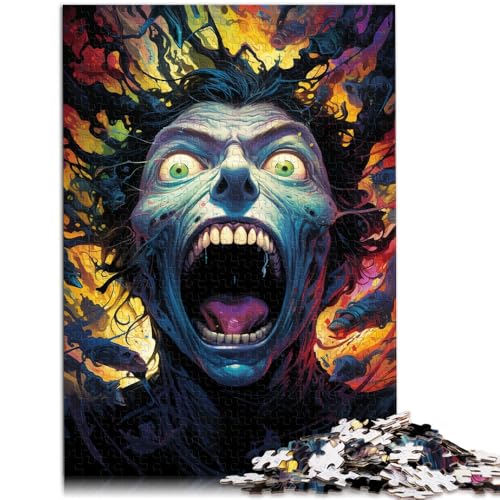 Puzzle 2000 Teile für Erwachsene Sternenhimmel-Farbmalerei-Monster Puzzle Lernspiele 27,56 Zoll x 39,37 Zoll einzigartiges Herausforderungsspiel Puzzle 2000 Teile für Erwachsene Sternenhimmel-Farbmalerei-Monster Puzzle Lernspiele 27,56 Zoll x 39,37 Zoll einzigartiges Herausforderungsspiel von SYUNFEI
