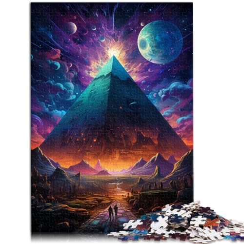 Puzzle für Erwachsene, 1000 Teile, Ägypten, CC AFS, Weltraumwüste, Puzzle-Kunstwerk, geeignet als Schreibtischdekoration,38x52cm, für 14-Jährige von SYUNFEI
