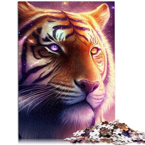 Puzzle für Erwachsene, 1000 Teile, Galactic Tiger, Denkspiel, Wanddekoration, einzigartige Geburtstags, 19,7 x 29,5 Zoll Puzzle für Erwachsene, 1000 Teile, Galactic Tiger, Denkspiel, Wanddekoration, einzigartige Geburtstags, 19,7 x 29,5 Zoll von SYUNFEI