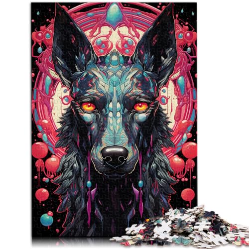 Puzzle für Erwachsene, 1000 Teile, Illustrationen des zukünftigen Dobermanns, Familienunterhaltungsspielzeug, verbessert das Gedächtnis, 50 x 75 cm, von SYUNFEI