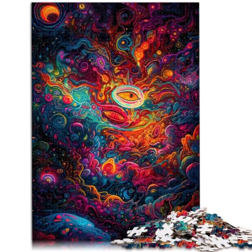 Puzzle für Erwachsene, 1000 Teile, „Acid Dreamscape“-Quizspiel, ganze Familie, 26x38cm, für Teenager ab 14 Jahren von SYUNFEI