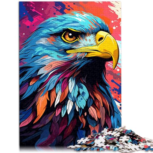 1000-teiliges Puzzle für Erwachsene, Adler-Kunst-Quizspiel, Spaß bei Heimaktivitäten, Geburtstagsgeschenk, Reisegeschenk, 19,7 x 29,5 Zoll, für Teenager ab 14 Jahren von SYUNFEI