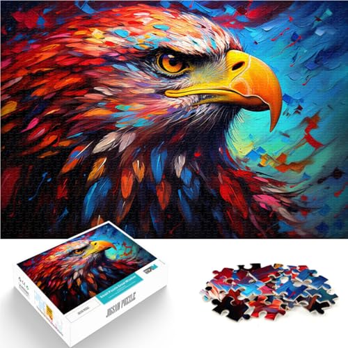 Puzzle für Erwachsene, 1000 Teile, Adler-Quizspiel, jedes Teil ist einzigartig – anspruchsvolles Familienspiel, 50 x 75 cm, für Teenager ab 14 Jahren Puzzle für Erwachsene, 1000 Teile, Adler-Quizspiel, jedes Teil ist einzigartig – anspruchsvolles Familienspiel, 50 x 75 cm, für Teenager ab 14 Jahren von SYUNFEI