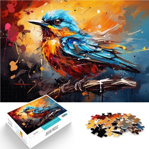1000-teiliges Puzzle für Erwachsene, Bluebird-Kunstlernpuzzle, 26 x 38cm, jedes Teil ist einzigartig – anspruchsvolles Familienspiel von SYUNFEI