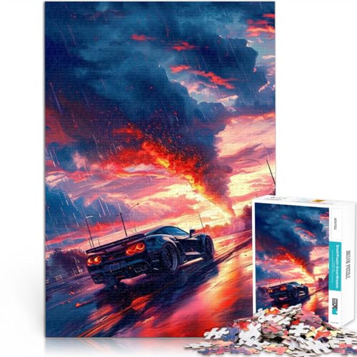 Puzzle für Erwachsene, 1000 Teile, Crocodile Wonder, anspruchsvolles Spiel, Puzzles, 26 x 38cm, anspruchsvolles, unterhaltsames Spiel für die ganze Familie von SYUNFEI