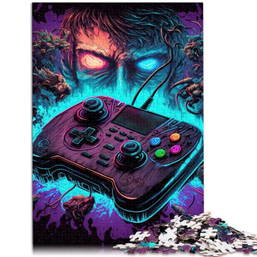 1000-teiliges Puzzle für Erwachsene, Neon-Spiel, anspruchsvolles Spiel, Puzzle, Wanddekoration, einzigartige Geburtstags, 26x38cm, für 14-Jährige 1000-teiliges Puzzle für Erwachsene, Neon-Spiel, anspruchsvolles Spiel, Puzzle, Wanddekoration, einzigartige Geburtstags, 26x38cm, für 14-Jährige von SYUNFEI