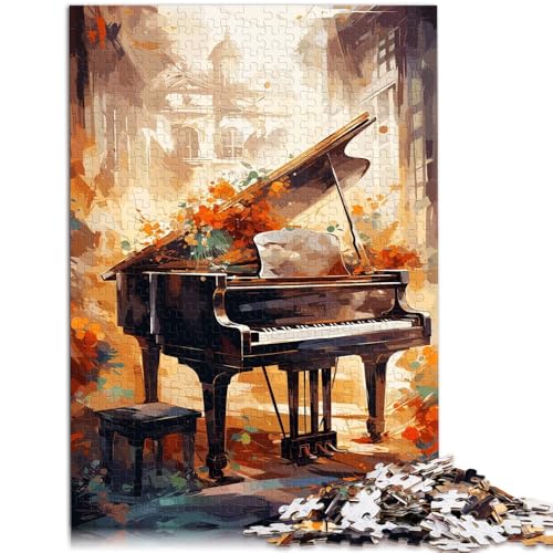 Puzzle für Erwachsene, 1000 Teile, Piano Serene Sonata, Entspannungsspiele, 26 x 38cm, tolles Geschenk für Teenager ab 14 Jahren von SYUNFEI