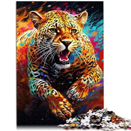 Puzzle für Erwachsene, 1000 Teile, Afrikanischer Leopard, Quizspiel, ganze Familie, 50 x 75 cm, für Teenager ab 14 Jahren Puzzle für Erwachsene, 1000 Teile, Afrikanischer Leopard, Quizspiel, ganze Familie, 50 x 75 cm, für Teenager ab 14 Jahren von SYUNFEI