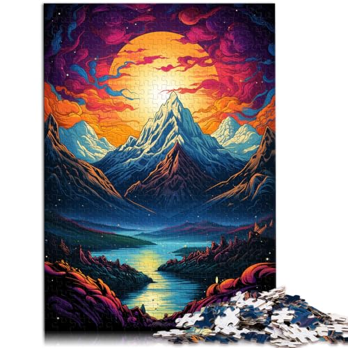 Puzzle Alpen Puzzles für Erwachsene 2000 Puzzle-Spielzeug 27.56 in x39.37 in Graukarten-Puzzles für Erwachsene und Jugendliche ab 14 Jahren Lernspiele für zu Hause DIY-Spielzeug von SYUNFEI