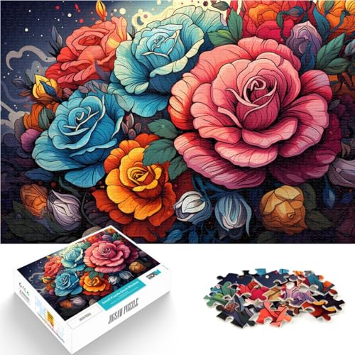 Puzzle für Erwachsene, 2000 Teile, Alpenrosen-Puzzle, Geschenke ganze Familie, 70 x 100 cm, für 14-Jährige von SYUNFEI
