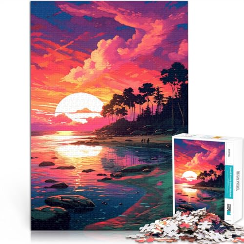 1000-teiliges Puzzle für Erwachsene, Anime-Kunstlandschaft, Quizspiel, anspruchsvoll, Aber unterhaltsam und humorvoll,38x52cm 1000-teiliges Puzzle für Erwachsene, Anime-Kunstlandschaft, Quizspiel, anspruchsvoll, Aber unterhaltsam und humorvoll,38x52cm von SYUNFEI