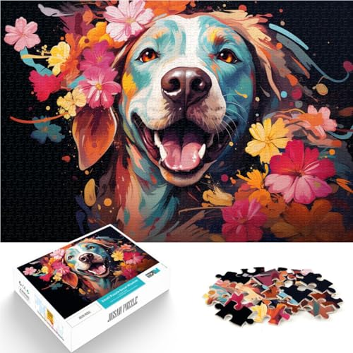 Puzzle für Erwachsene, 1000 Teile, Kunst, Blumenfrau, Lernpuzzle, tolle Geschenke und Spielzeuge, 14,96 x 20,47 Zoll Puzzle für Erwachsene, 1000 Teile, Kunst, Blumenfrau, Lernpuzzle, tolle Geschenke und Spielzeuge, 14,96 x 20,47 Zoll von SYUNFEI