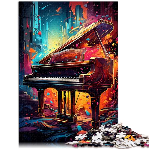 Puzzle Art Piano, 1000 Teile, Puzzle für Erwachsene, 50 x 75 cm, Holzbrettpuzzle für Erwachsene und Kinder ab 14 Jahren, Heimdekoration, Puzzlespielzeug Puzzle Art Piano, 1000 Teile, Puzzle für Erwachsene, 50 x 75 cm, Holzbrettpuzzle für Erwachsene und Kinder ab 14 Jahren, Heimdekoration, Puzzlespielzeug von SYUNFEI