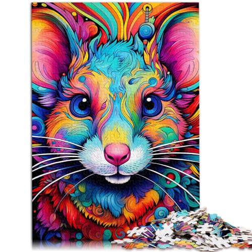 Puzzle für Erwachsene, 1000 Teile, Kunst, Tiermaus-Puzzle – anspruchsvolles Spiel, Weihnachtspuzzle, Geschenke, 14,96 x 20,47 Zoll Puzzle für Erwachsene, 1000 Teile, Kunst, Tiermaus-Puzzle – anspruchsvolles Spiel, Weihnachtspuzzle, Geschenke, 14,96 x 20,47 Zoll von SYUNFEI