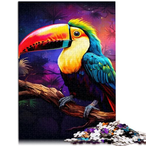 Puzzle für Erwachsene, 2000 Teile, Kunst-Puzzle „Tukans ganze Familie, 70 x 100 cm, geeignet für Kinder und Jugendliche ab 14 Jahren von SYUNFEI