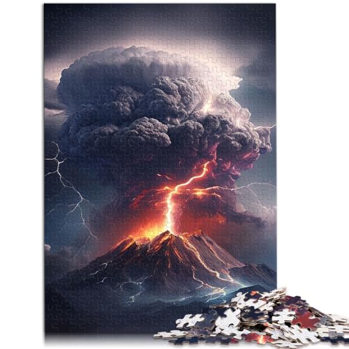 Puzzle für Erwachsene, 1000 Teile, Berg Fuji, Japan, Lernpuzzle, tolles Geschenk, 50 x 75 cm, für Teenager ab 14 Jahren Puzzle für Erwachsene, 1000 Teile, Berg Fuji, Japan, Lernpuzzle, tolles Geschenk, 50 x 75 cm, für Teenager ab 14 Jahren von SYUNFEI