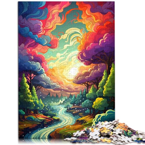 Puzzle für Erwachsene, 1000 Teile, Berglandschaft, Lernpuzzle, Staycation, Zeitvertreib, 26x38cm, für Teenager ab 14 Jahren Puzzle für Erwachsene, 1000 Teile, Berglandschaft, Lernpuzzle, Staycation, Zeitvertreib, 26x38cm, für Teenager ab 14 Jahren von SYUNFEI