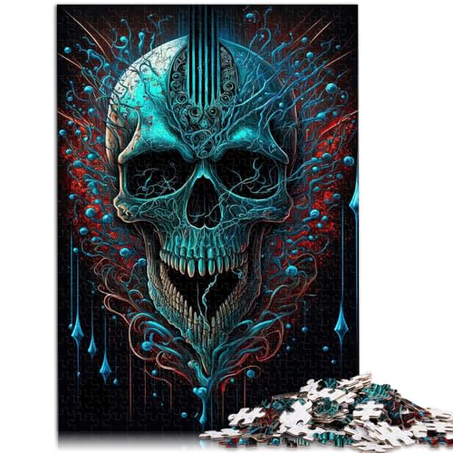 Puzzle für Erwachsene, 1000 Teile, Bio-Totenkopf-Denkspiel für die Weihnachtswunschliste mit Weihnachtsmann, 50 x 75 cm, für Teenager ab 14 Jahren Puzzle für Erwachsene, 1000 Teile, Bio-Totenkopf-Denkspiel für die Weihnachtswunschliste mit Weihnachtsmann, 50 x 75 cm, für Teenager ab 14 Jahren von SYUNFEI