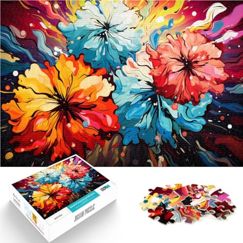Puzzle Blumen malen Puzzles für Erwachsene 1000 Puzzles 14,96 Zoll x 20,47 Zoll Papppuzzles für Erwachsene und Kinder ab 14 Jahren Puzzle-Lernspielzeug Puzzle Blumen malen Puzzles für Erwachsene 1000 Puzzles 14,96 Zoll x 20,47 Zoll Papppuzzles für Erwachsene und Kinder ab 14 Jahren Puzzle-Lernspielzeug von SYUNFEI